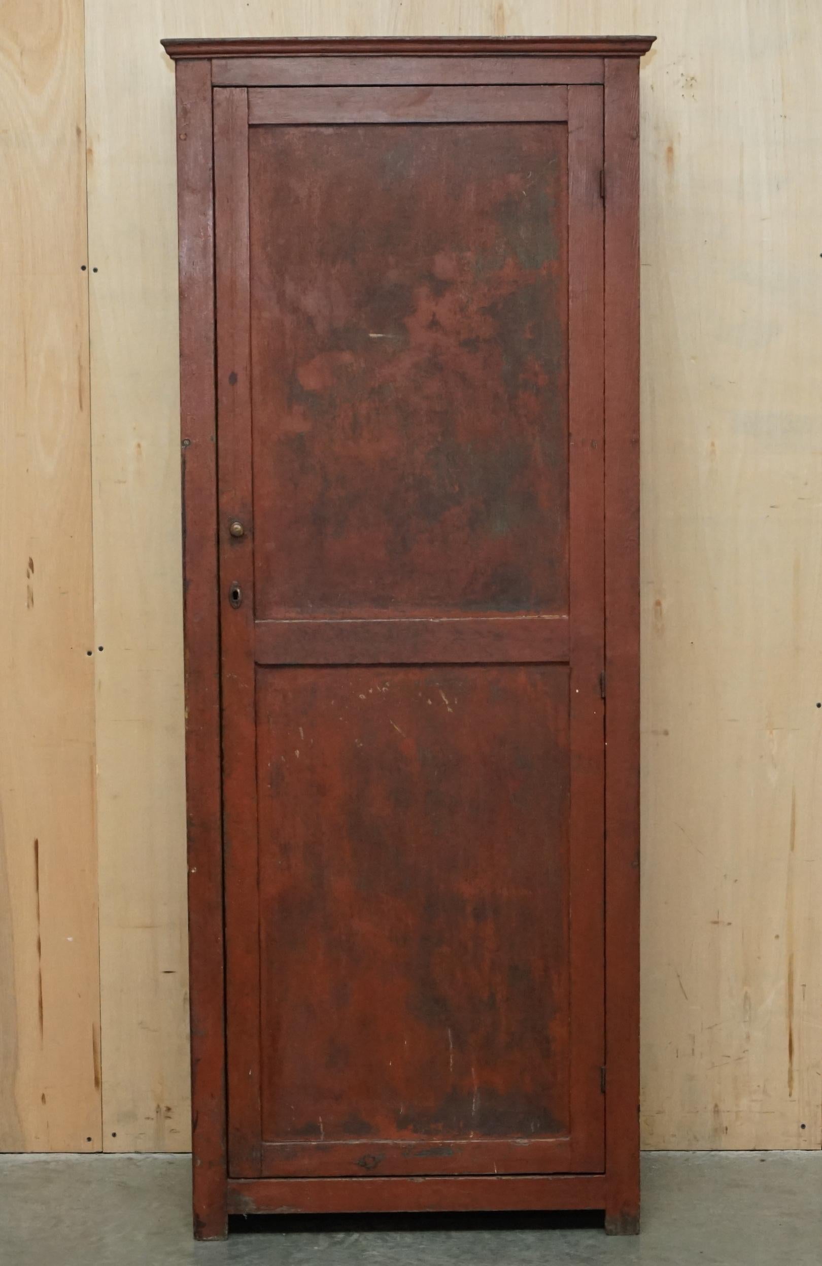 Royal House Antiques

Royal House Antiques is delighted to offer for sale this lovely original circa 1900 Andy's tool cupboard with period distressed paint

Please note the delivery fee listed is just a guide, it covers within the M25 only for the