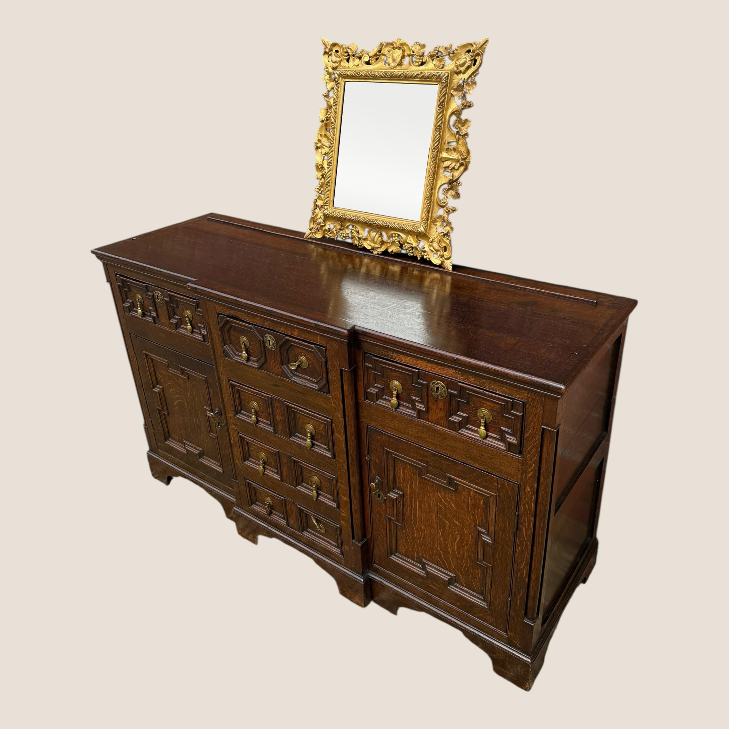 Antike viktorianische Ornate & Floral geschnitzt kleine Giltwood rechteckigen Wandspiegel (Abgeschrägt) im Angebot