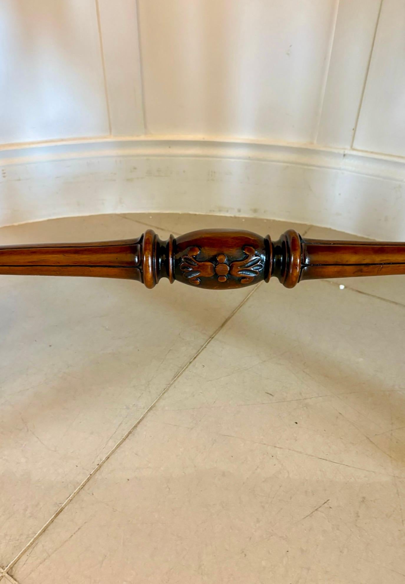Antique Victorian Outstanding Quality Burr Walnut Centre Table For Sale 3