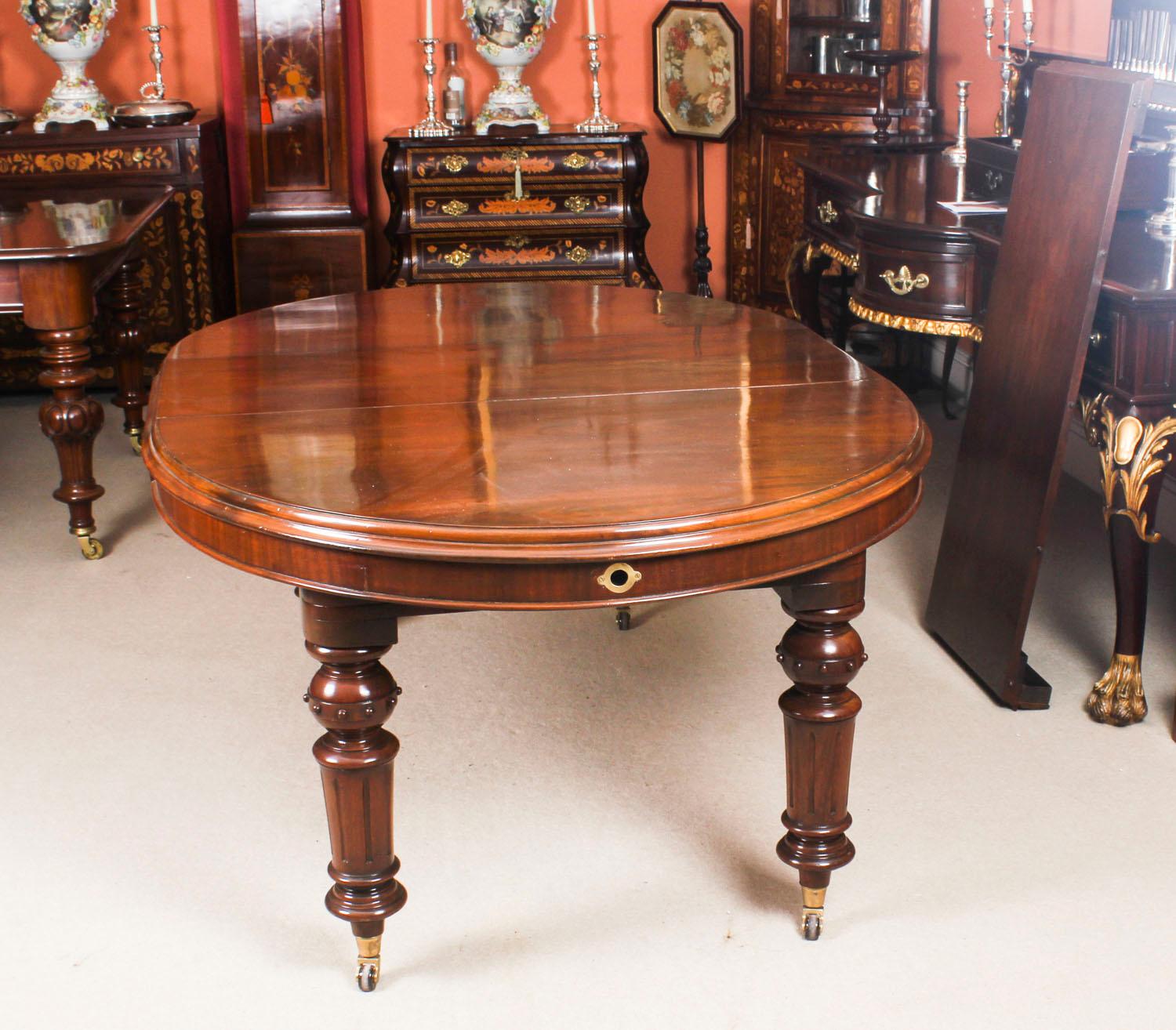 19th century dining table