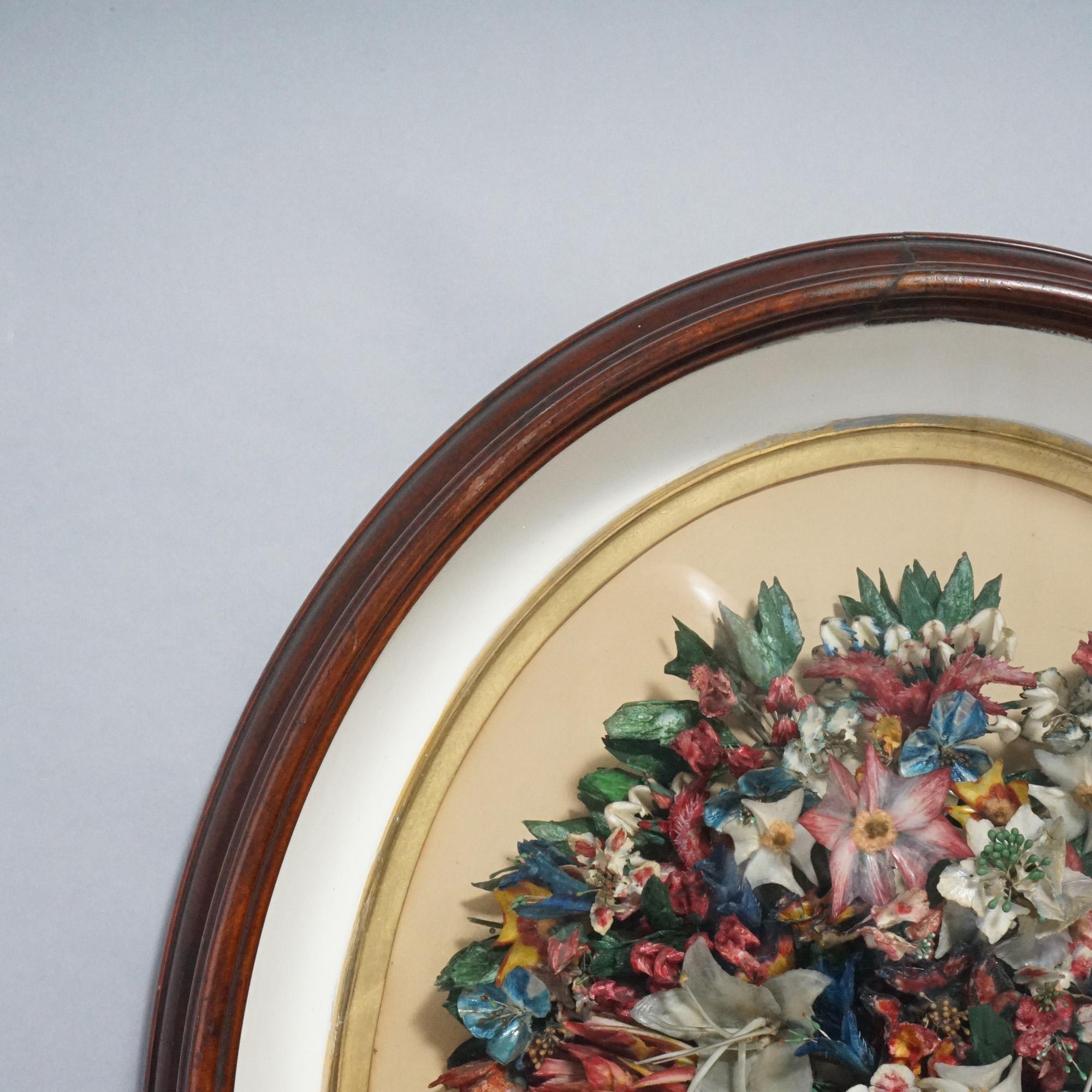 oval shadow box
