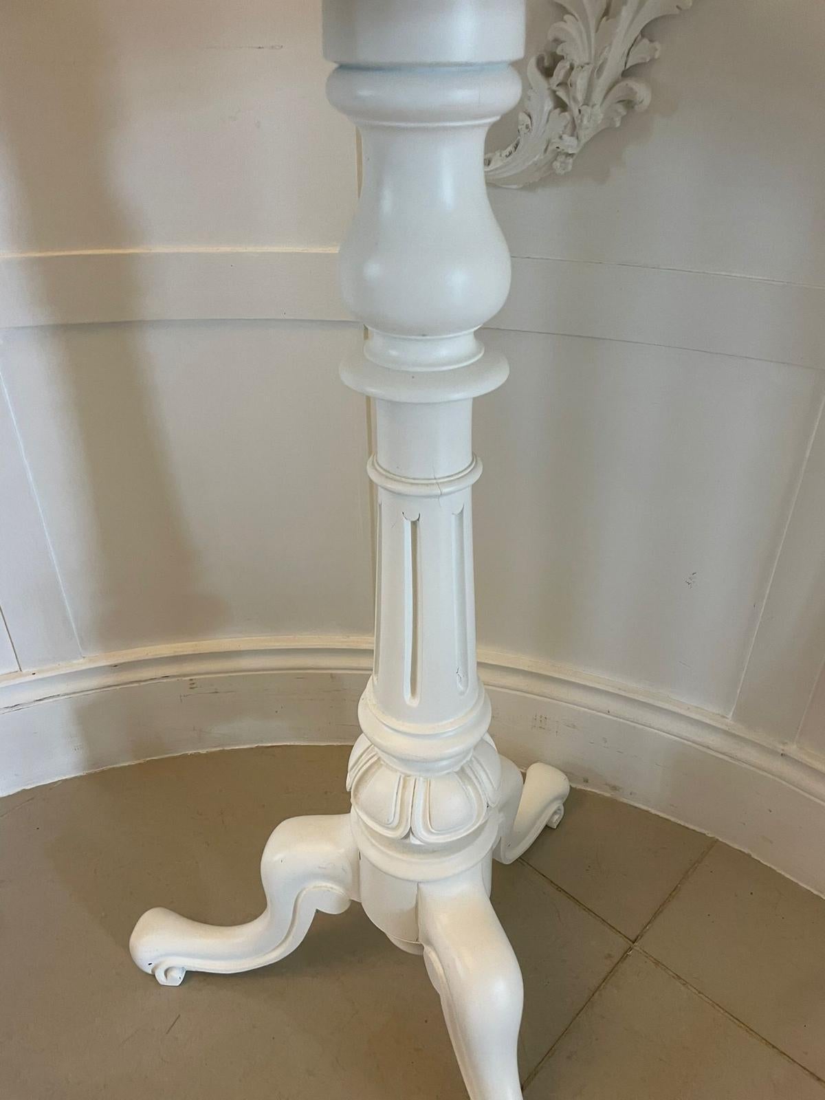 XIX secolo Antique Mirror, il supporto da barba regolabile e dipinto in stile vittoriano in vendita