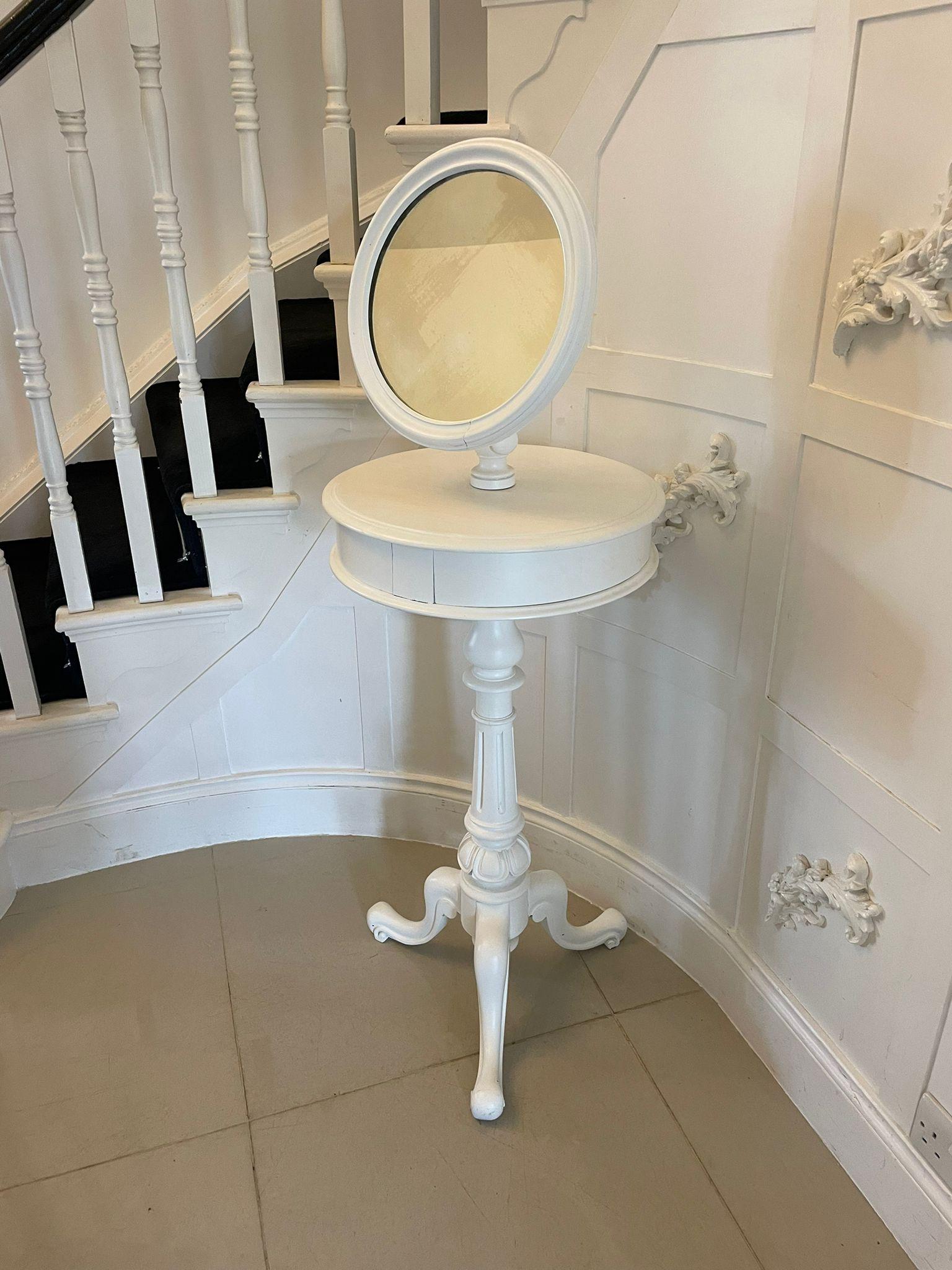 Antique Mirror, il supporto da barba regolabile e dipinto in stile vittoriano in vendita 1
