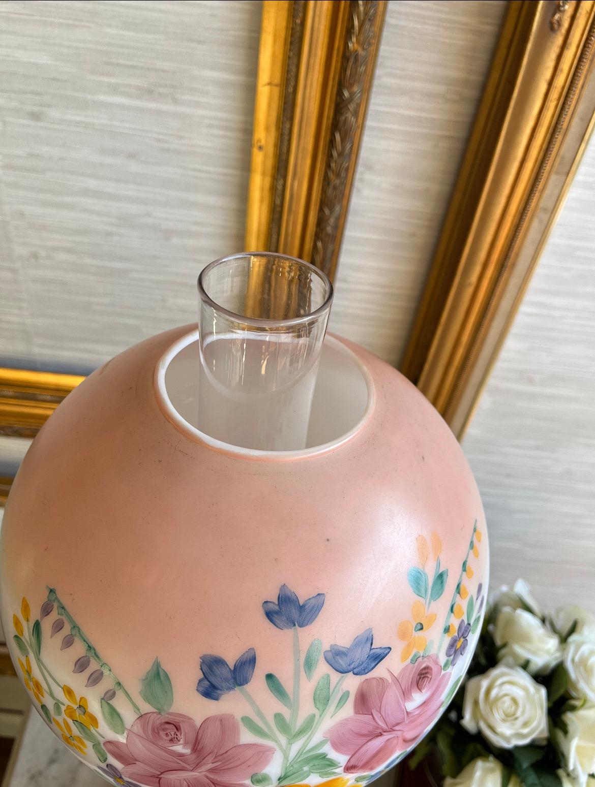 Ancienne lampe de salon victorienne « Gone With The Wind Hubbard & Bradley » en vente 1