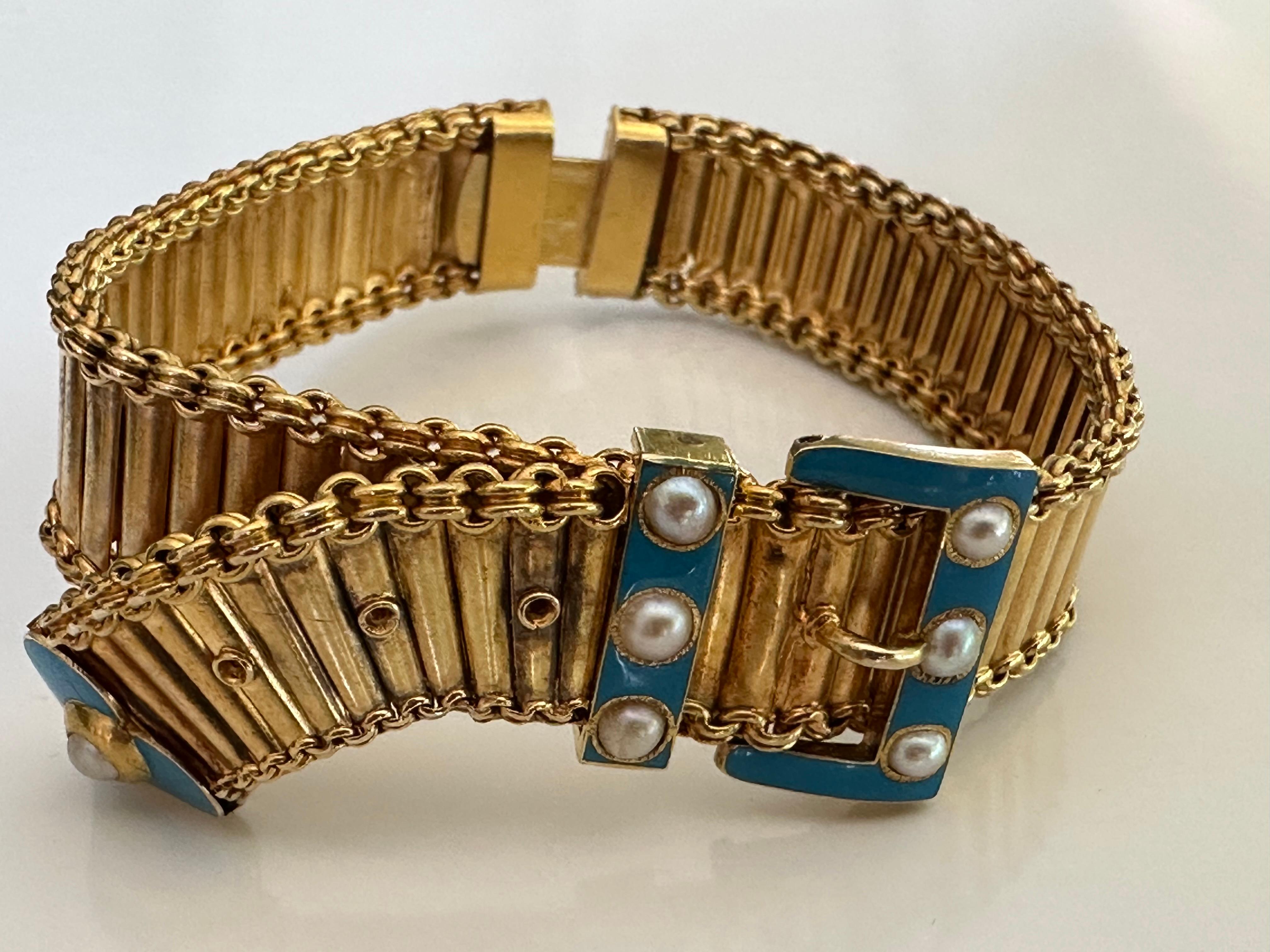 antique buckle bracelet