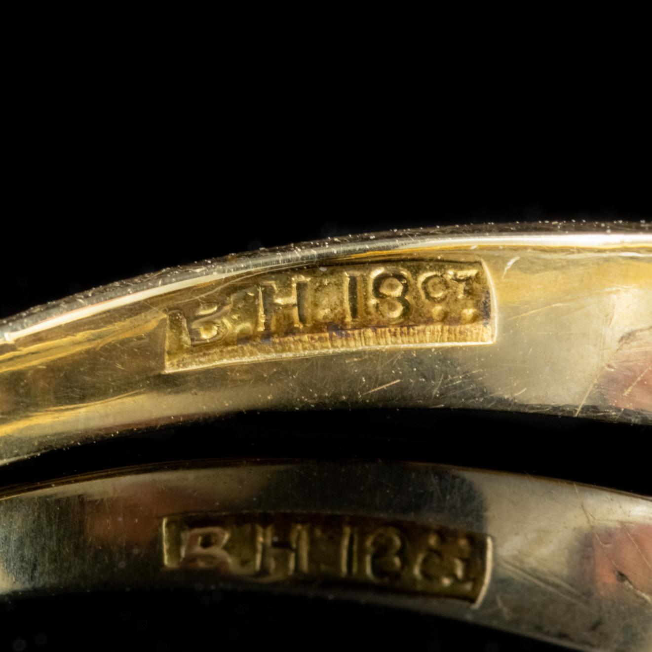 Antique Victorian Pearl Diamond Ring 18ct Gold Circa 1870 For Sale 2
