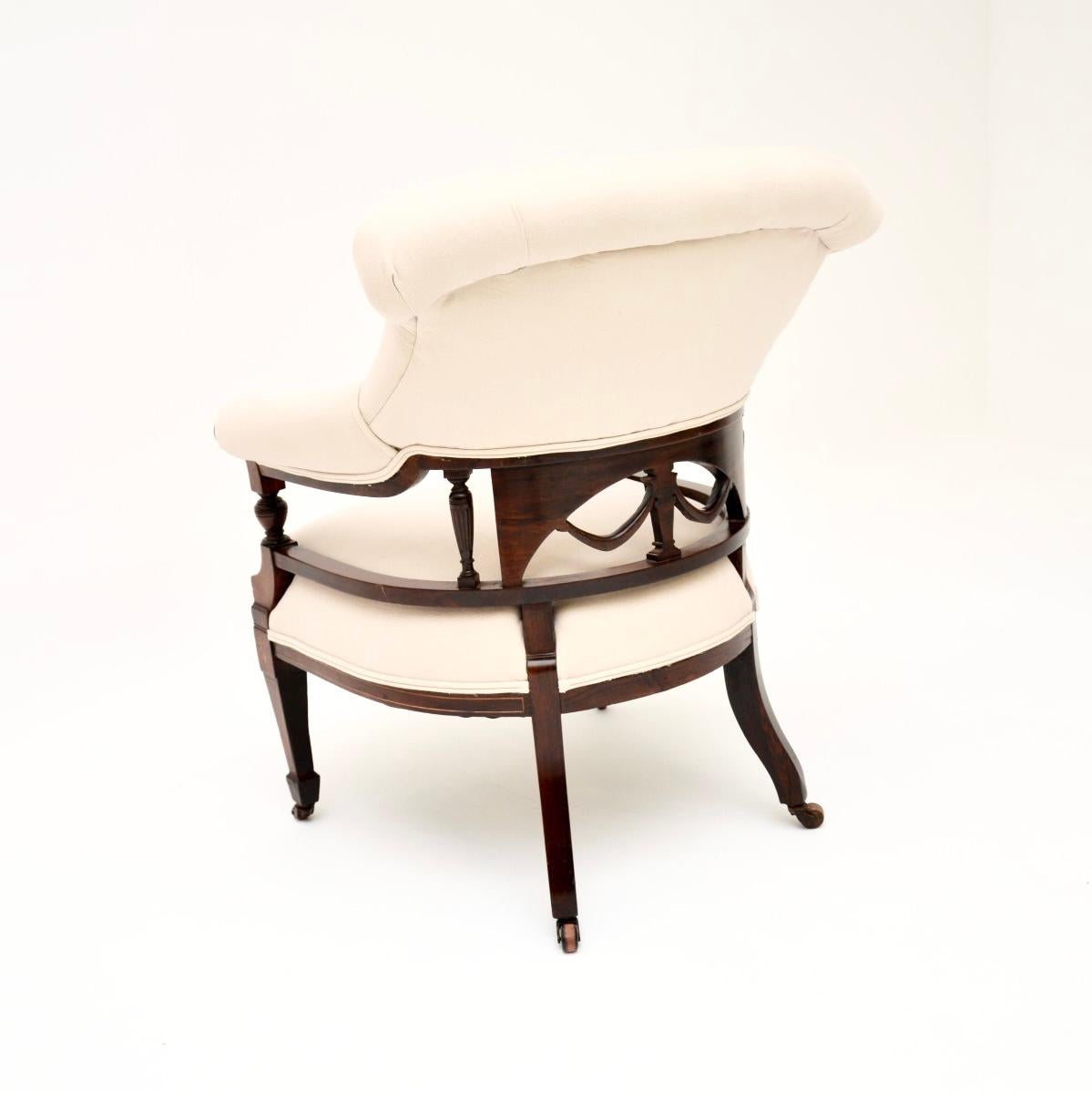 Antiker Sessel aus der viktorianischen Zeit im Zustand „Gut“ im Angebot in London, GB