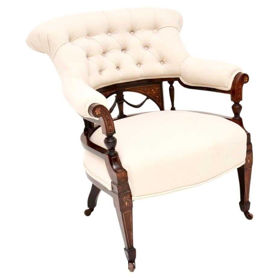 Antiker Sessel aus der viktorianischen Zeit im Angebot