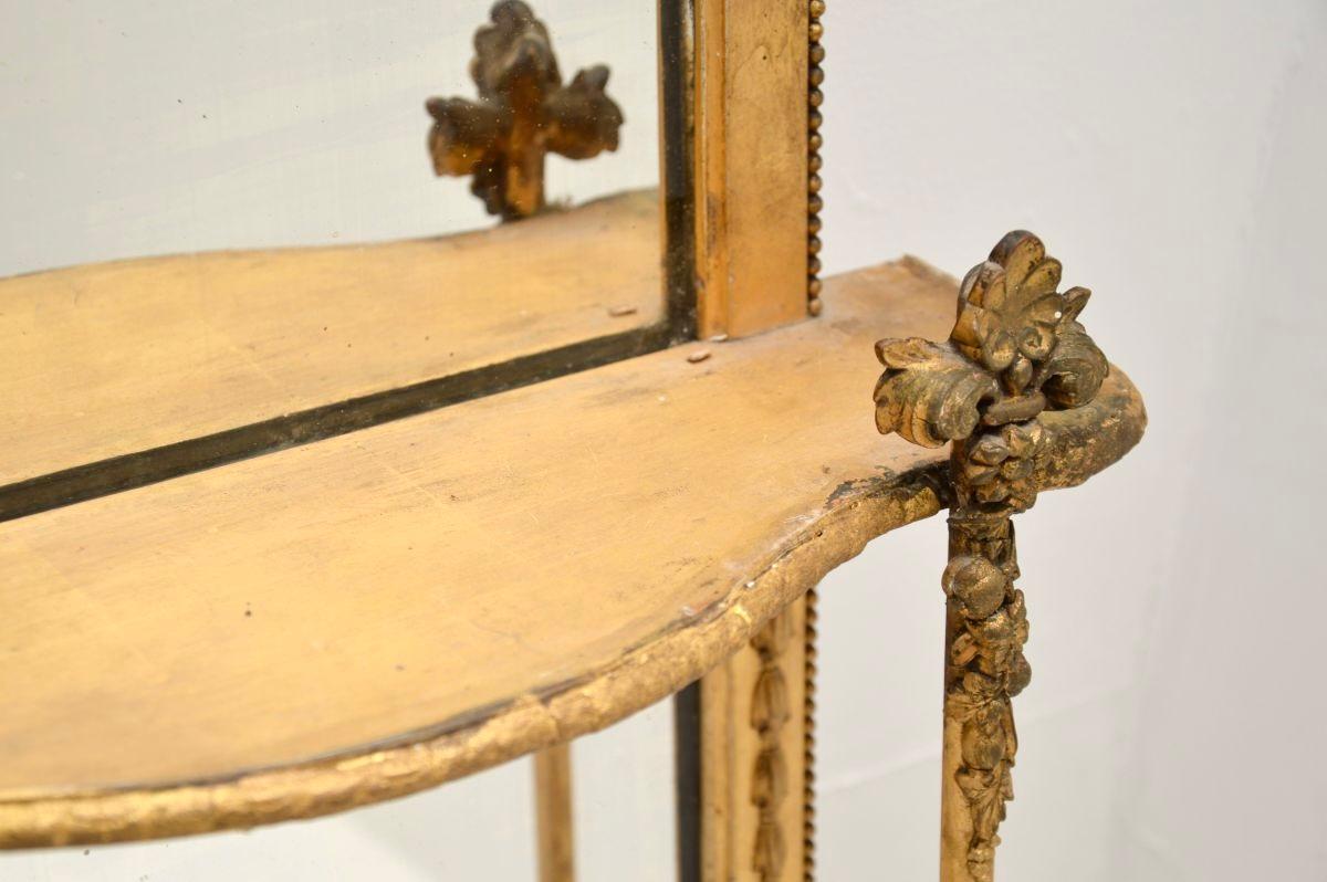 Antique Mirror in legno dorato di epoca vittoriana in vendita 1