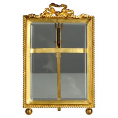 Antique Victorian Picture Frame, Breveté S.G.D.G., France, 1880s, 9 x 11 cm