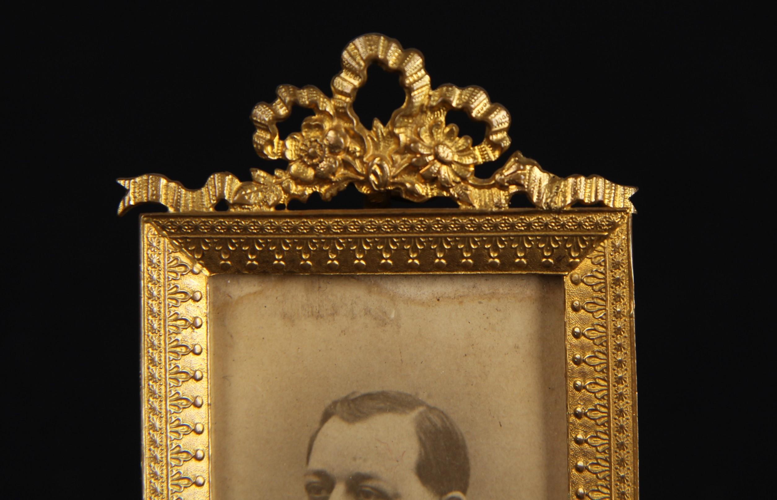 Beautiful victorian picture frame from France, circa 1880s.

French picture frames from the Victorian era are an expression of an epoch that was known for its decorative wealth and appreciation of art and craftsmanship. Their diverse styles and