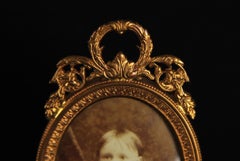 Antica cornice vittoriana, Francia, 1880, 4 x 5 cm