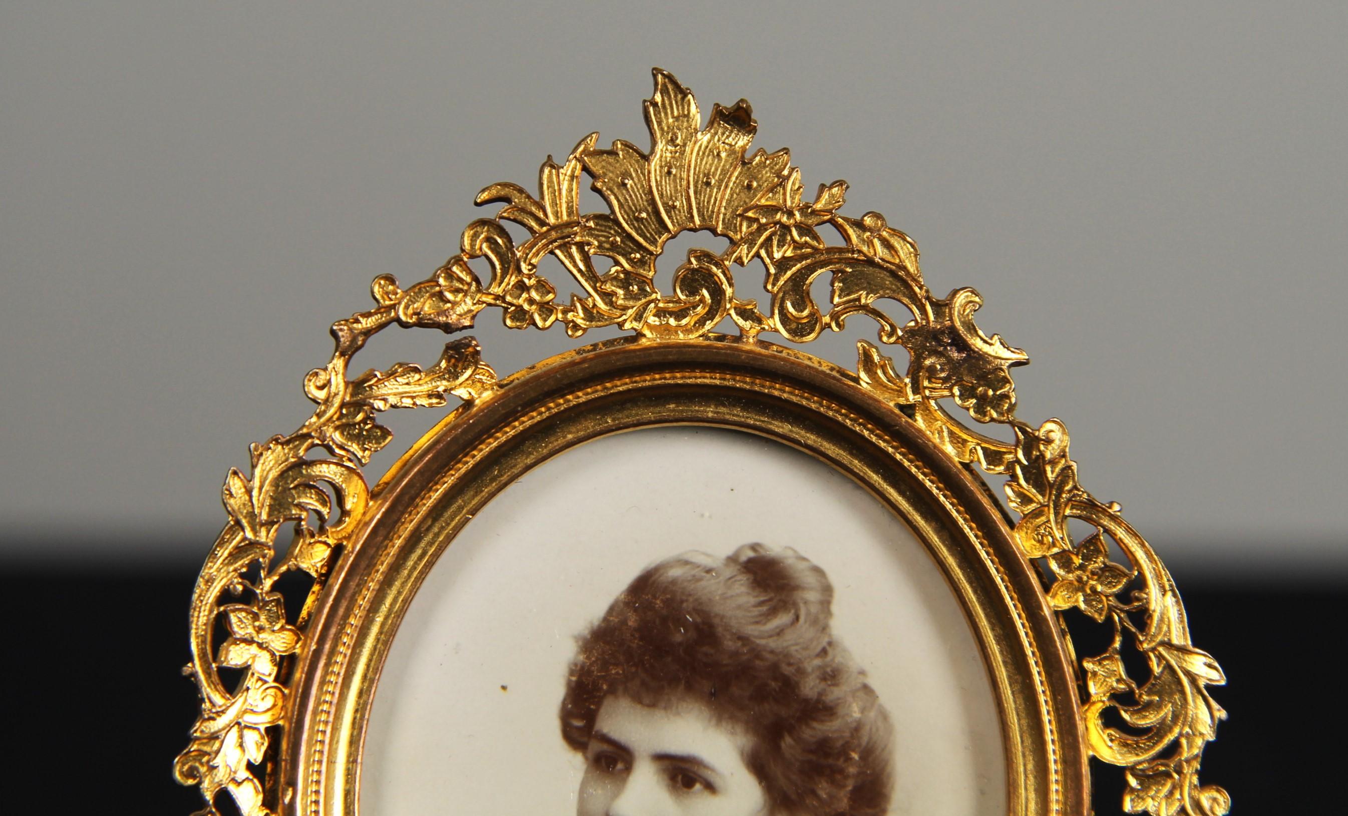 Antique Victorian Picture Frame, France, 1880s, 4 x 5 cm In Good Condition For Sale In Greven, DE