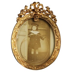 Antica cornice vittoriana, Francia, 1880, 4 x 5 cm