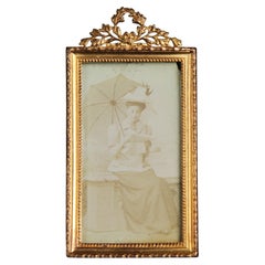 Antica cornice vittoriana, Francia, 1880, 4 x 6 cm