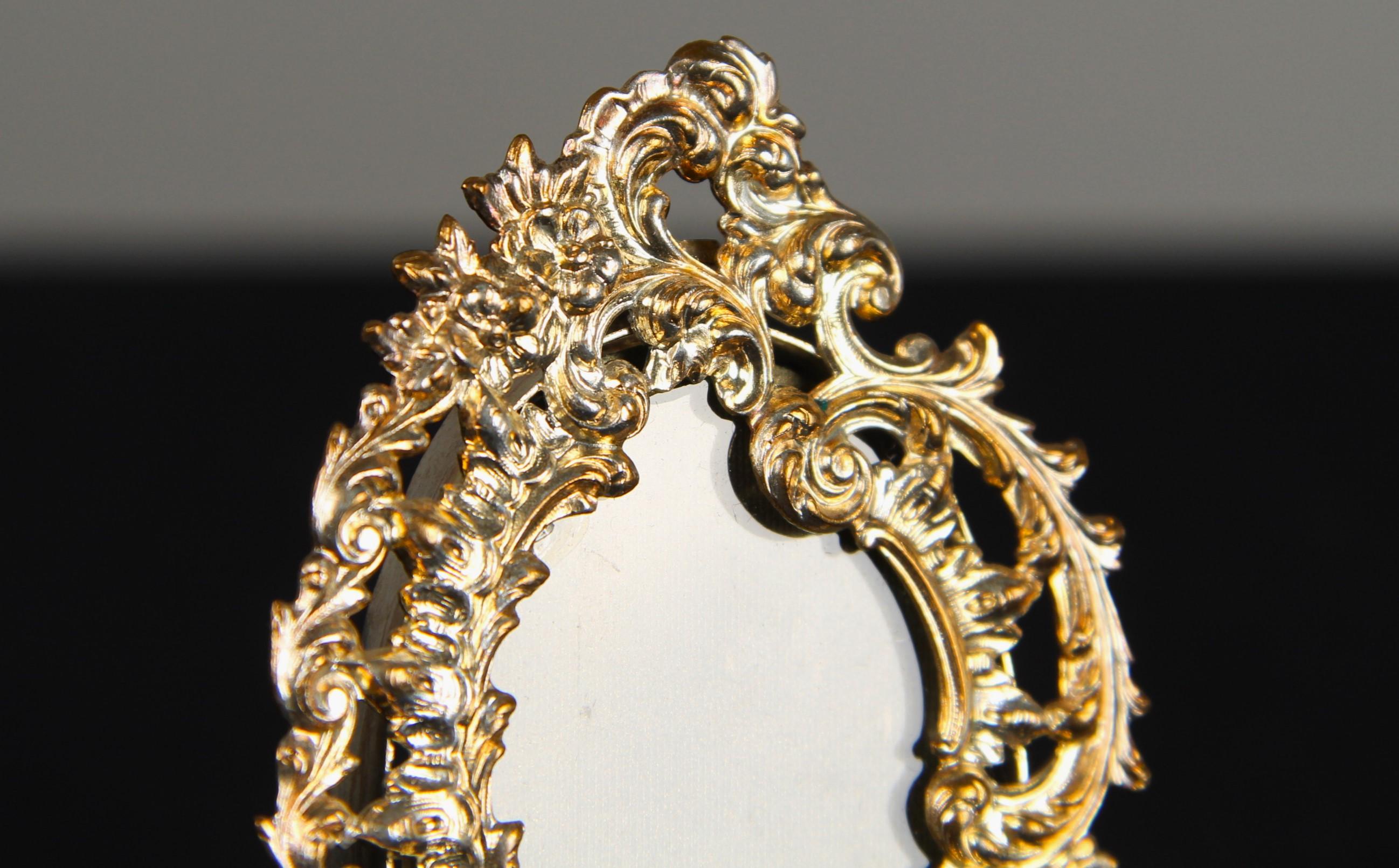 Beautiful victorian picture frame from France, circa 1900s.

French picture frames from the Victorian era are an expression of an epoch that was known for its decorative wealth and appreciation of art and craftsmanship. Their diverse styles and
