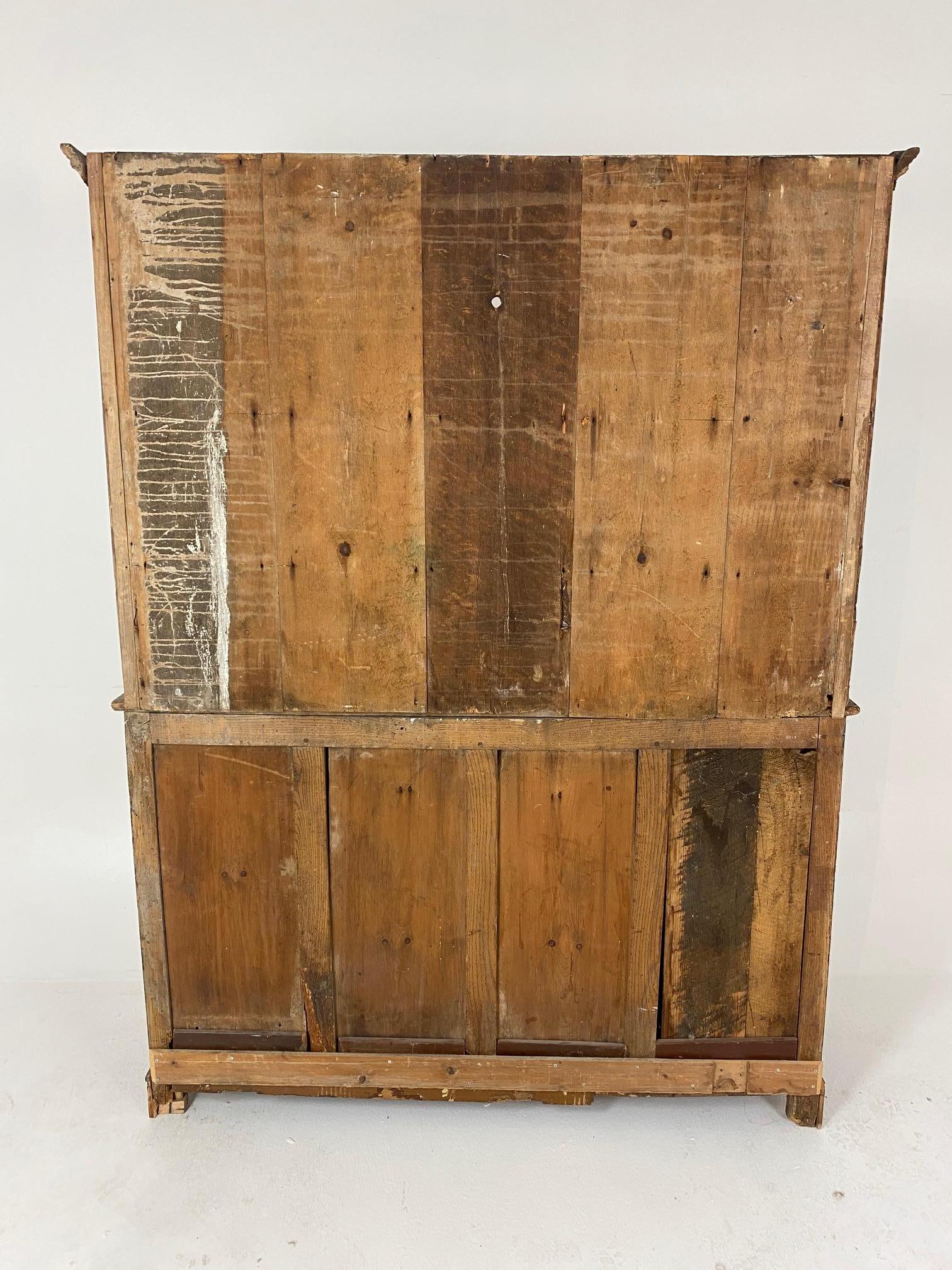 Antique Victorian Pine Dresser, Buffet + Hutch, Sideboard, Scotland 1880, B659 3