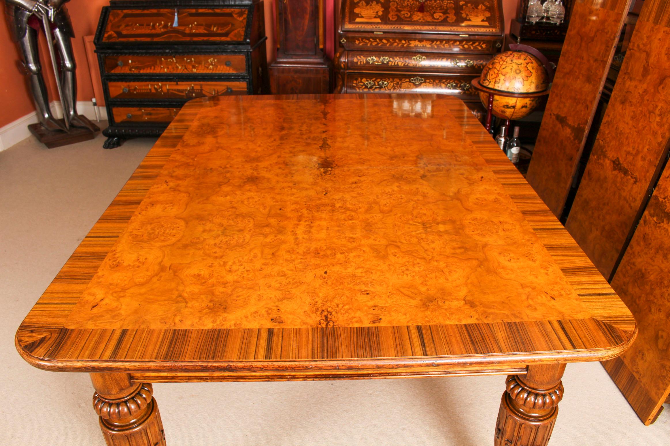 There is no mistaking the style and sophisticated design of this exquisite rare English antique Victorian pollard oak extending dining table, circa 1860 in date. This stunning dining table will Stand out in your dining or conference room and will