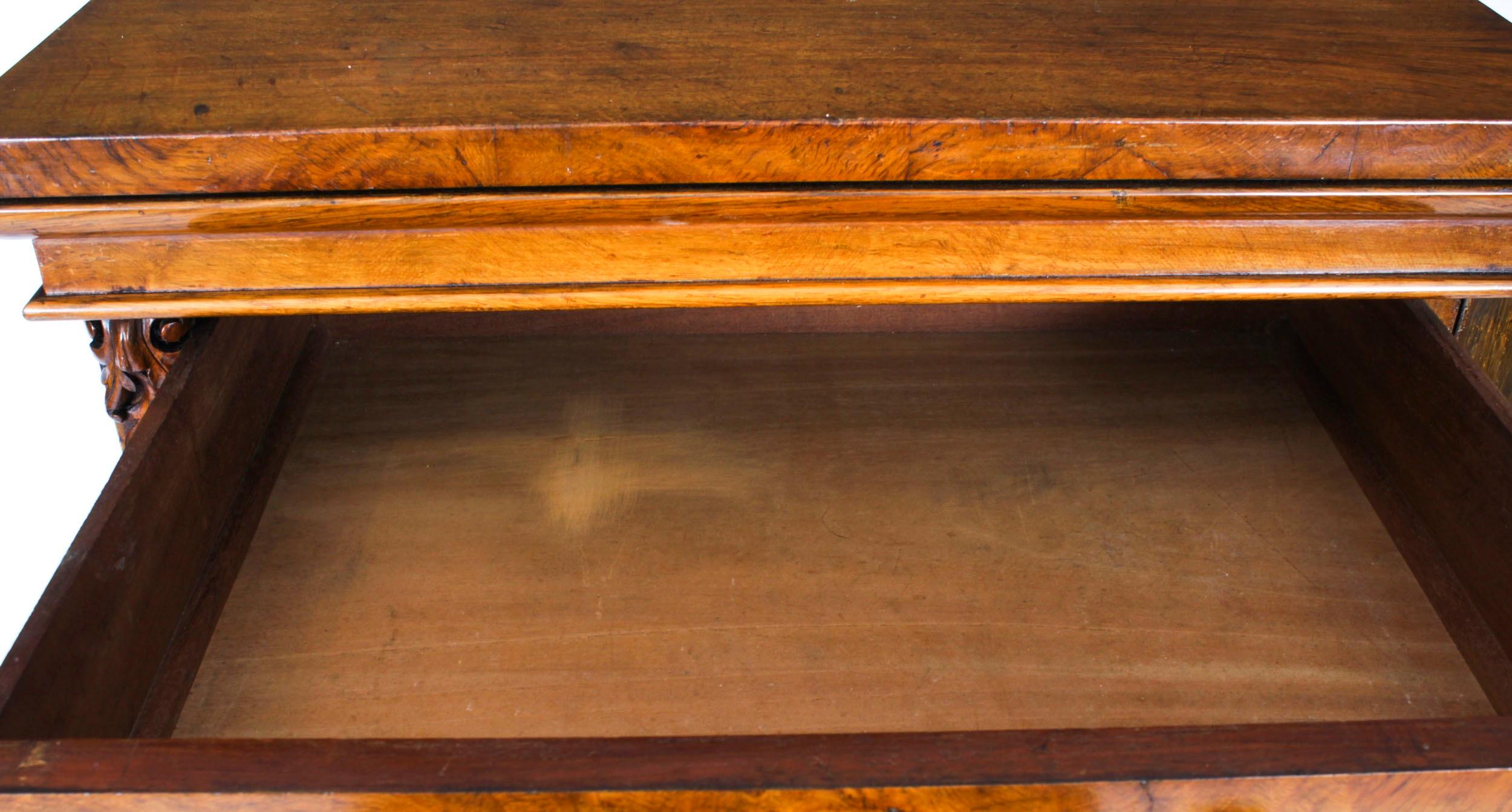 Antique Victorian Pollard Oak Wellington Chest by Edwards & Roberts 19th Century For Sale 7