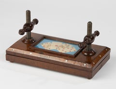 Antique Victorian Press - Mahogany