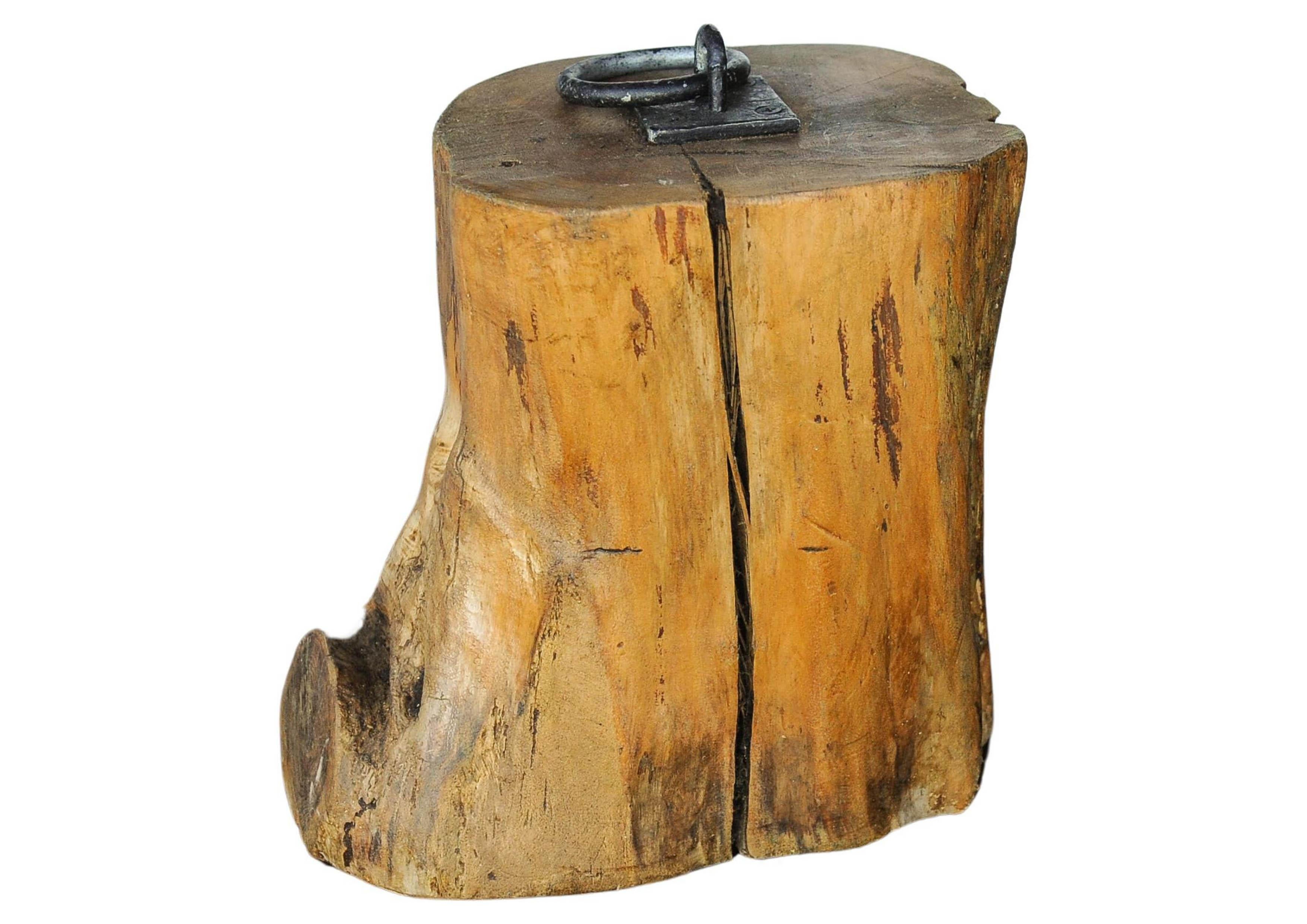 Antiker viktorianischer, primitiver, handgeschnitzter, organischer, handgeschnitzter Holz-Türstopper aus Holz im Zustand „Relativ gut“ im Angebot in Reading, Berkshire