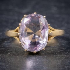 Antique Victorian Purple Spinel 18 Carat Gold 5 Carat Spinel, circa 1900 Ring