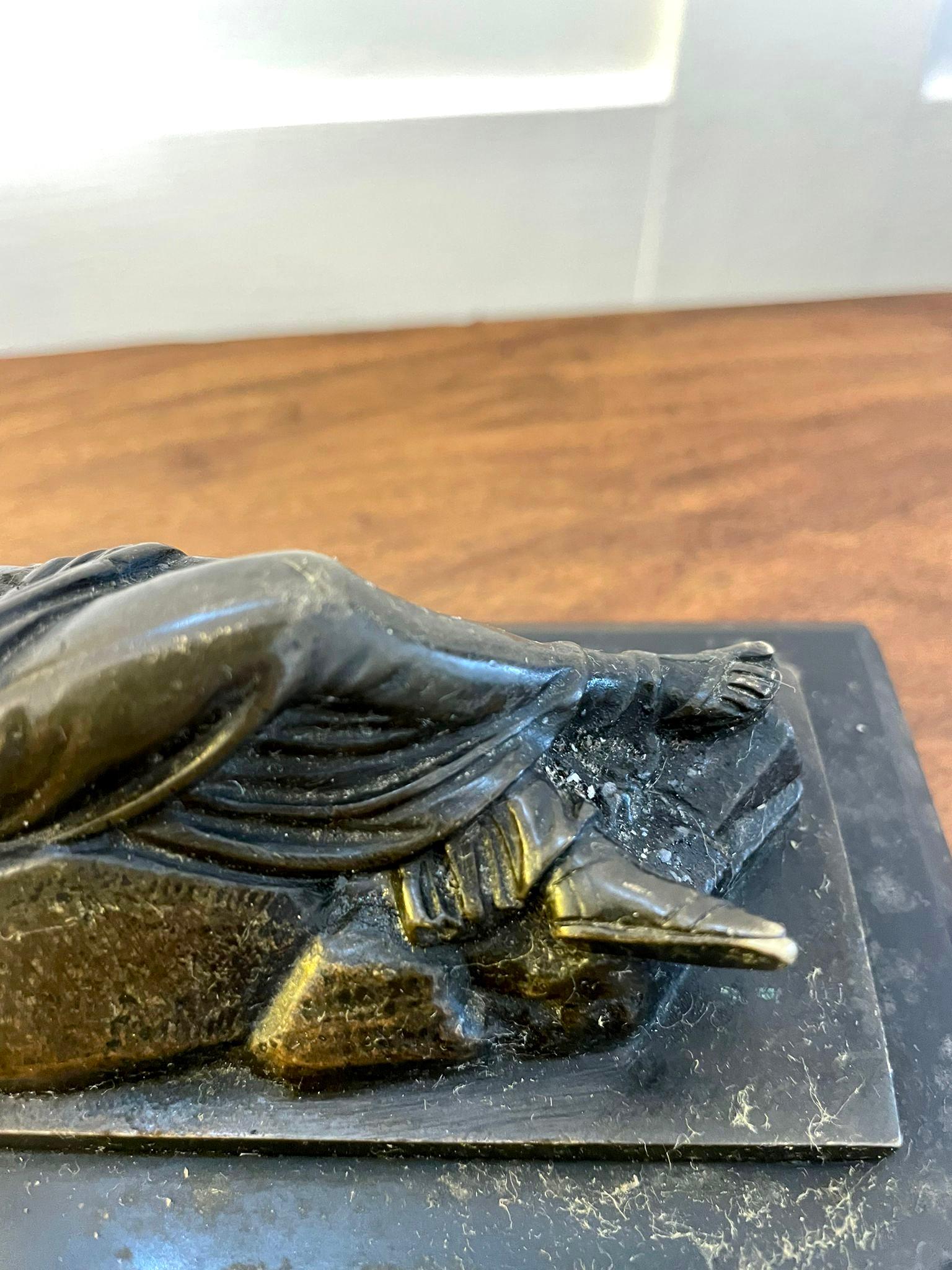 Figura antica in bronzo di qualità vittoriana In condizioni buone in vendita a Suffolk, GB