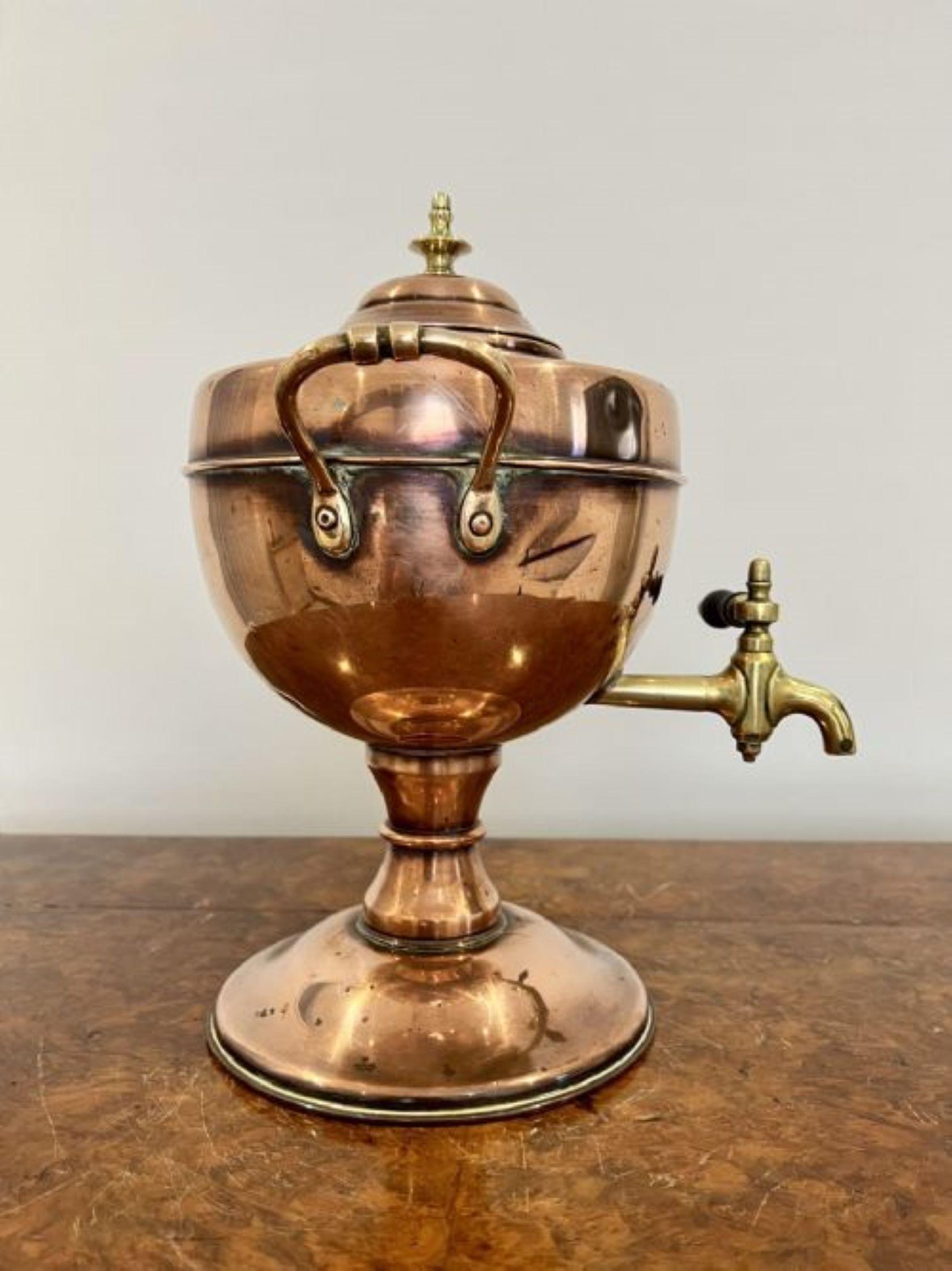 victorian tea urn
