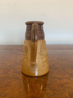 Antique Victorian Quality Doulton Lambeth Jug