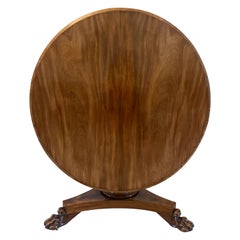 Antique Victorian Quality Figured Mahogany 6 Seater Dining Table