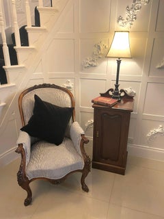 Antique Victorian Quality Mahogany Bedside Cabinet