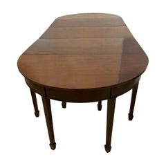 Antique Victorian Quality Mahogany Dining Table