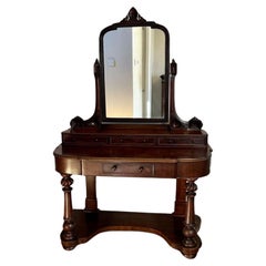 Antique Victorian quality mahogany duchess dressing table 