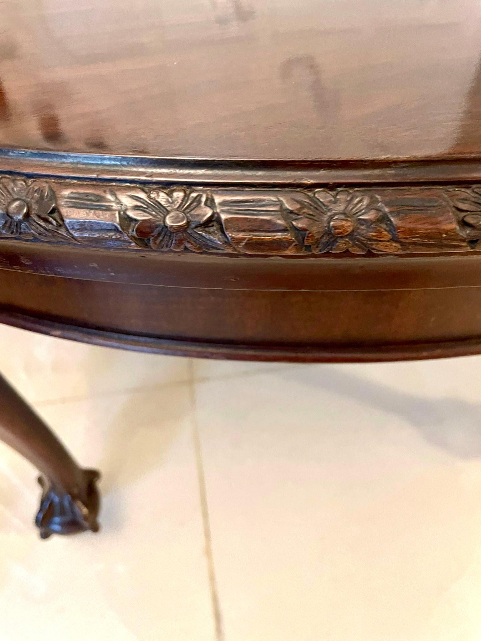 Antique Victorian Quality Mahogany Extending Dining Table 2