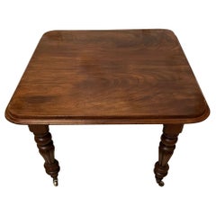 Antique Victorian Quality Mahogany Extending Dining Table
