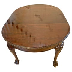 Antique Victorian Quality Mahogany Extending Dining Table