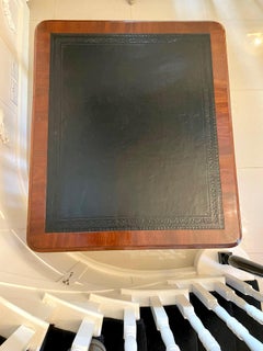 Antique Victorian Quality Mahogany Partner Writing Desk