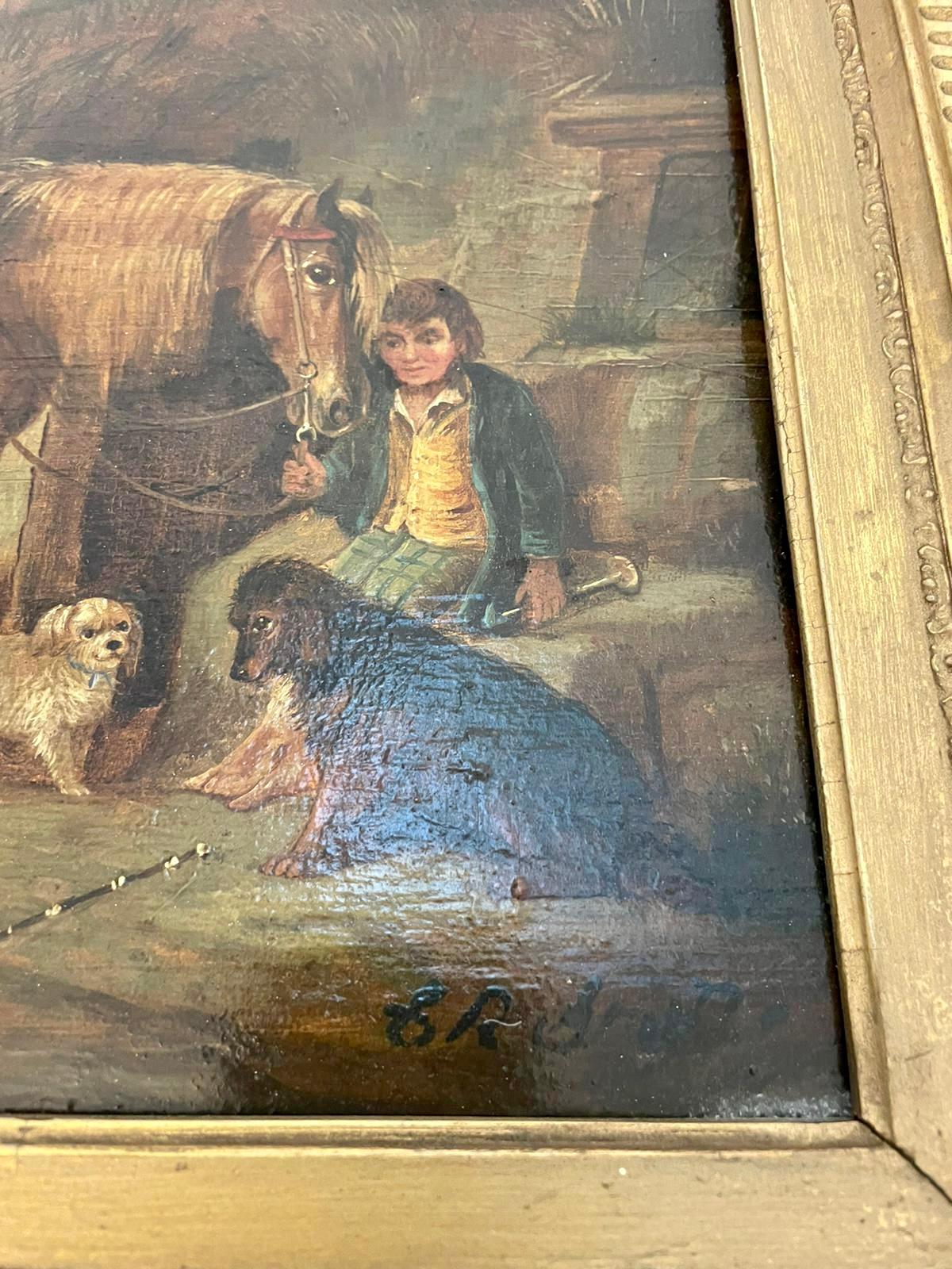 Antique Victorian Quality Oil Painting by C R Breytle  For Sale 3