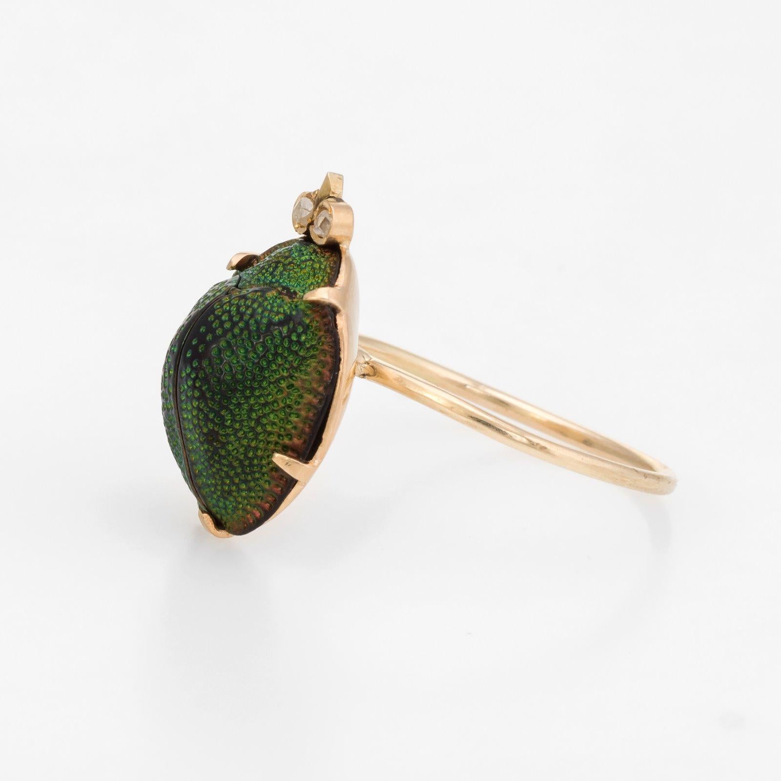 real scarab ring