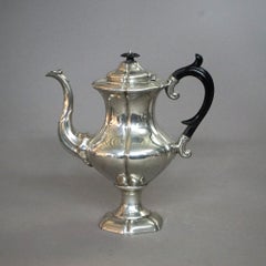 Antique Victorian Reed & Barton Silver Plate Tea & Coffee Set with Tray C1900