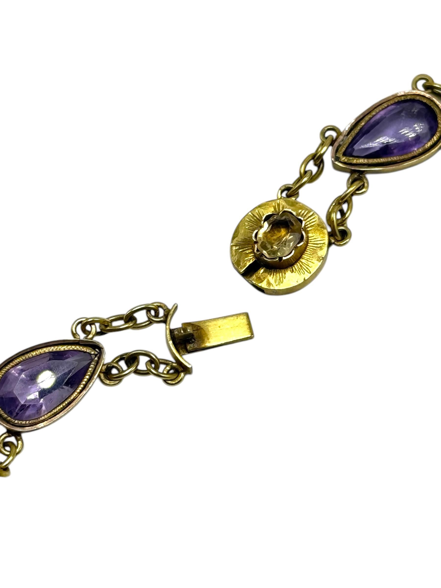 Antiguo collar victoriano Rivière en venta 6