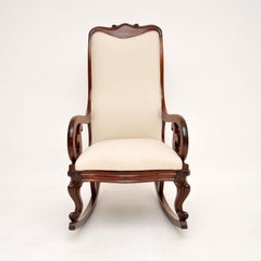 Antique Victorian Rocking Chair