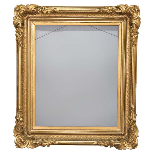 Fine Form Frame Two Antique Gothic Cathedral Form Giltwood Frames, C1880 For Sale at ...