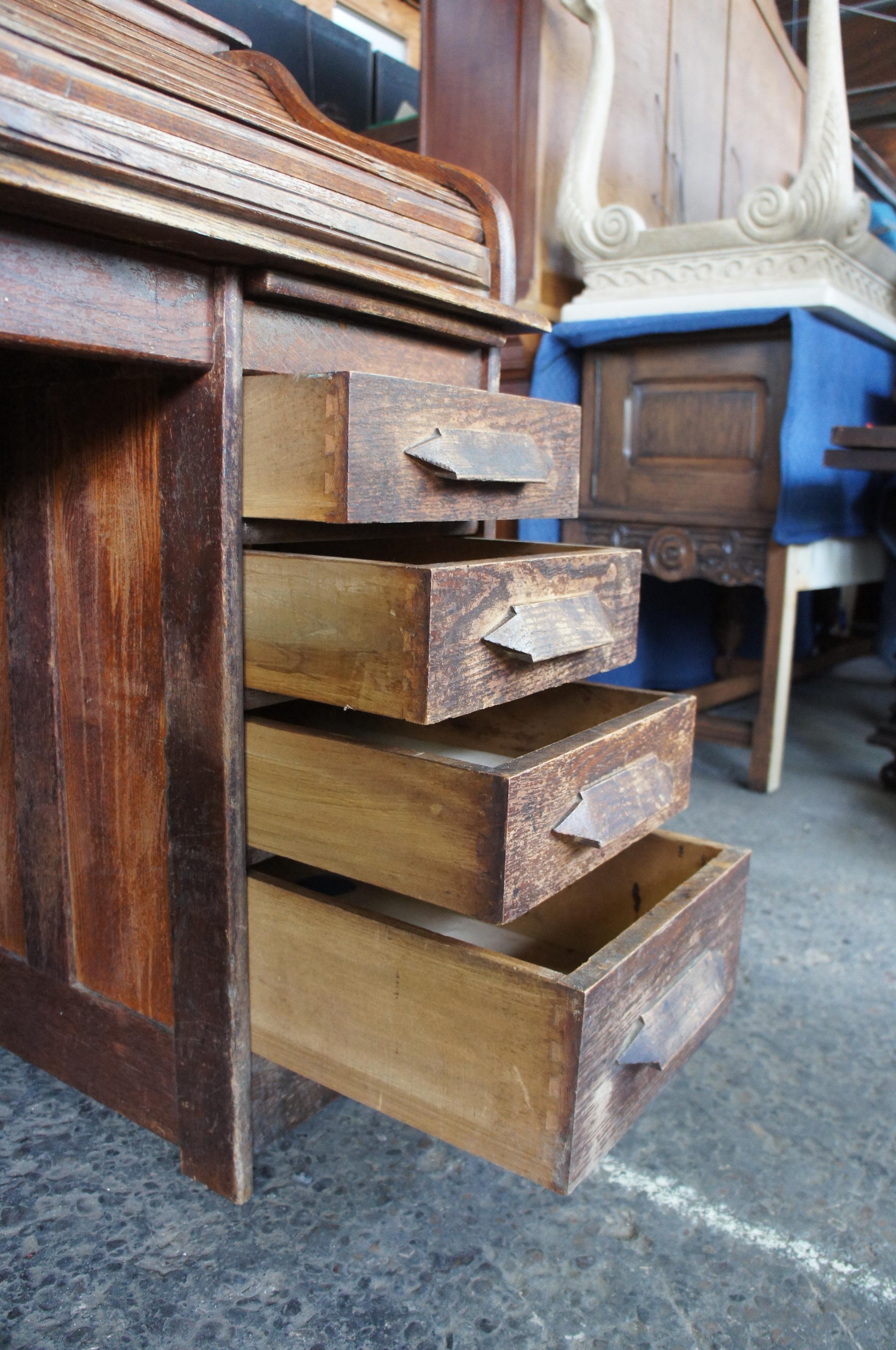 antique roll top desk 1800's