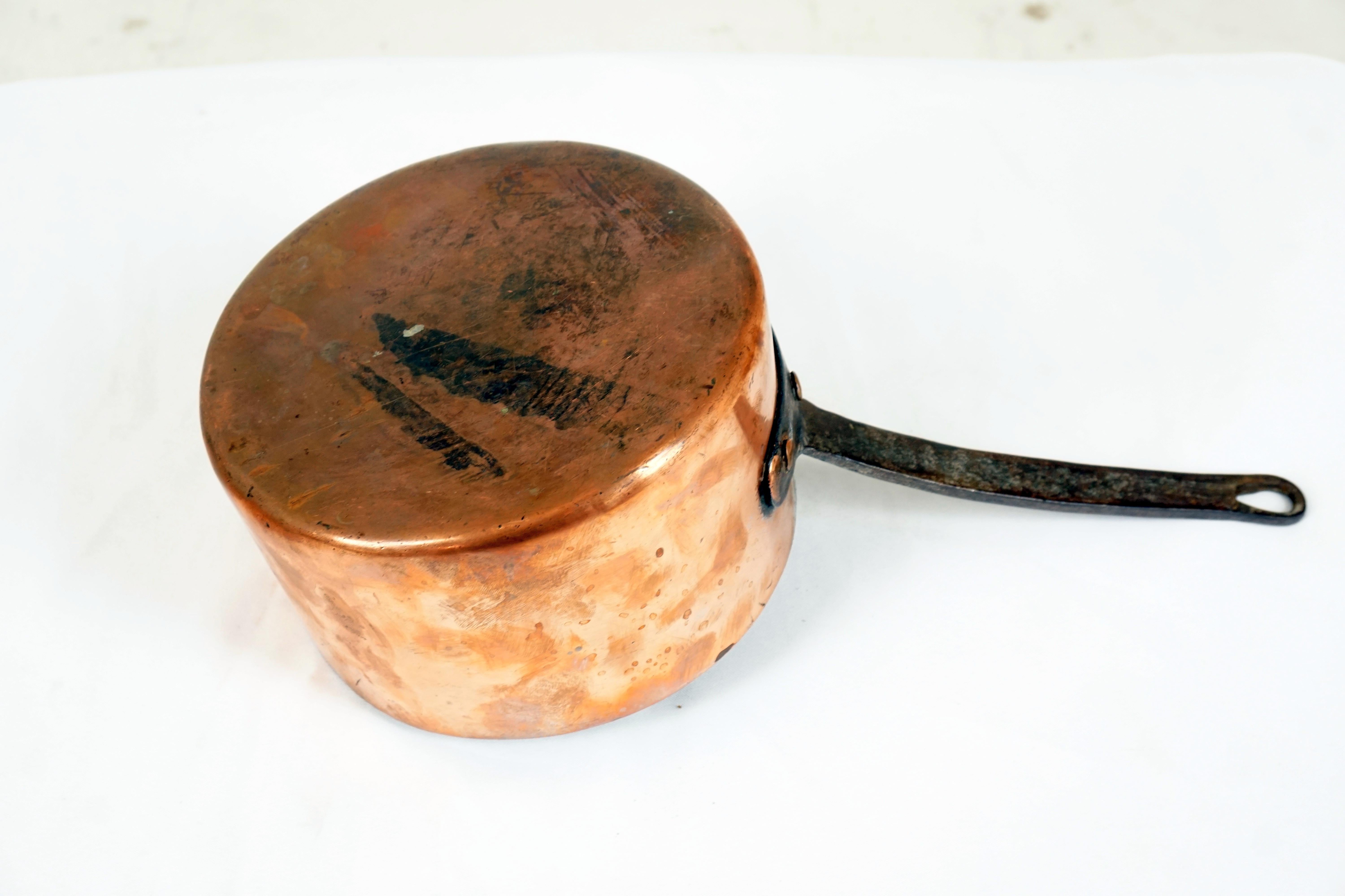 vintage copper pans for sale