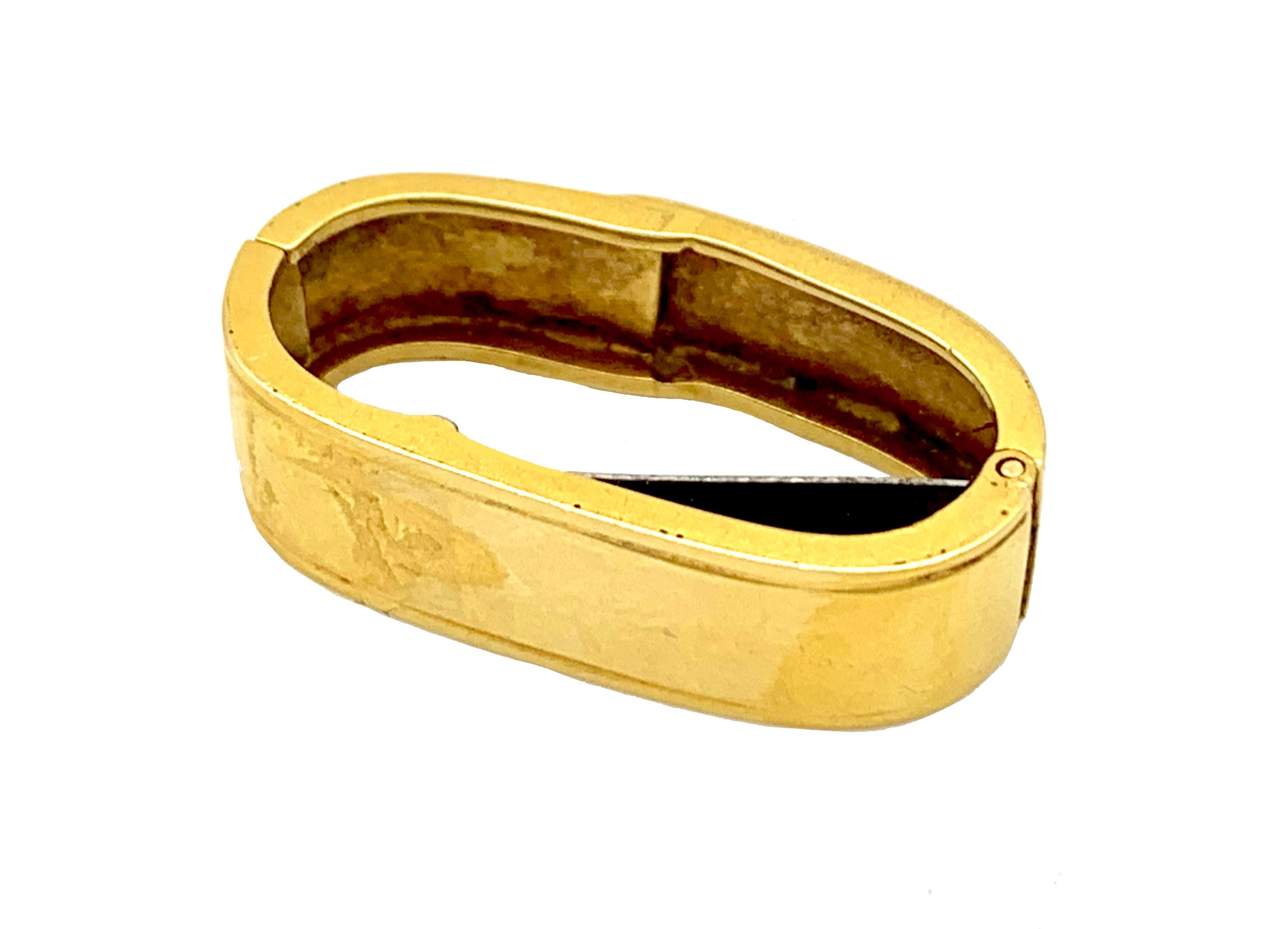 Victorien Antique écharpe clip écharpe victorienne en or 15 carats avec cabochon de turquoise en vente