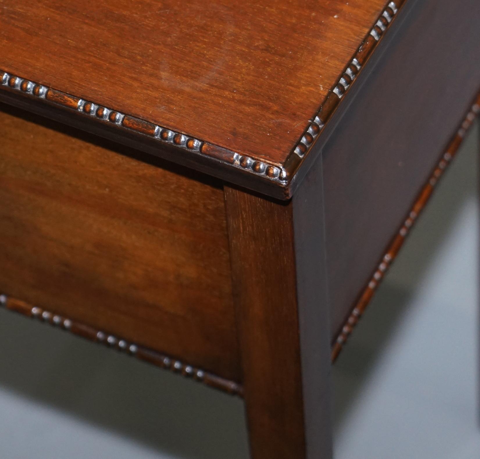 vintage sewing box table