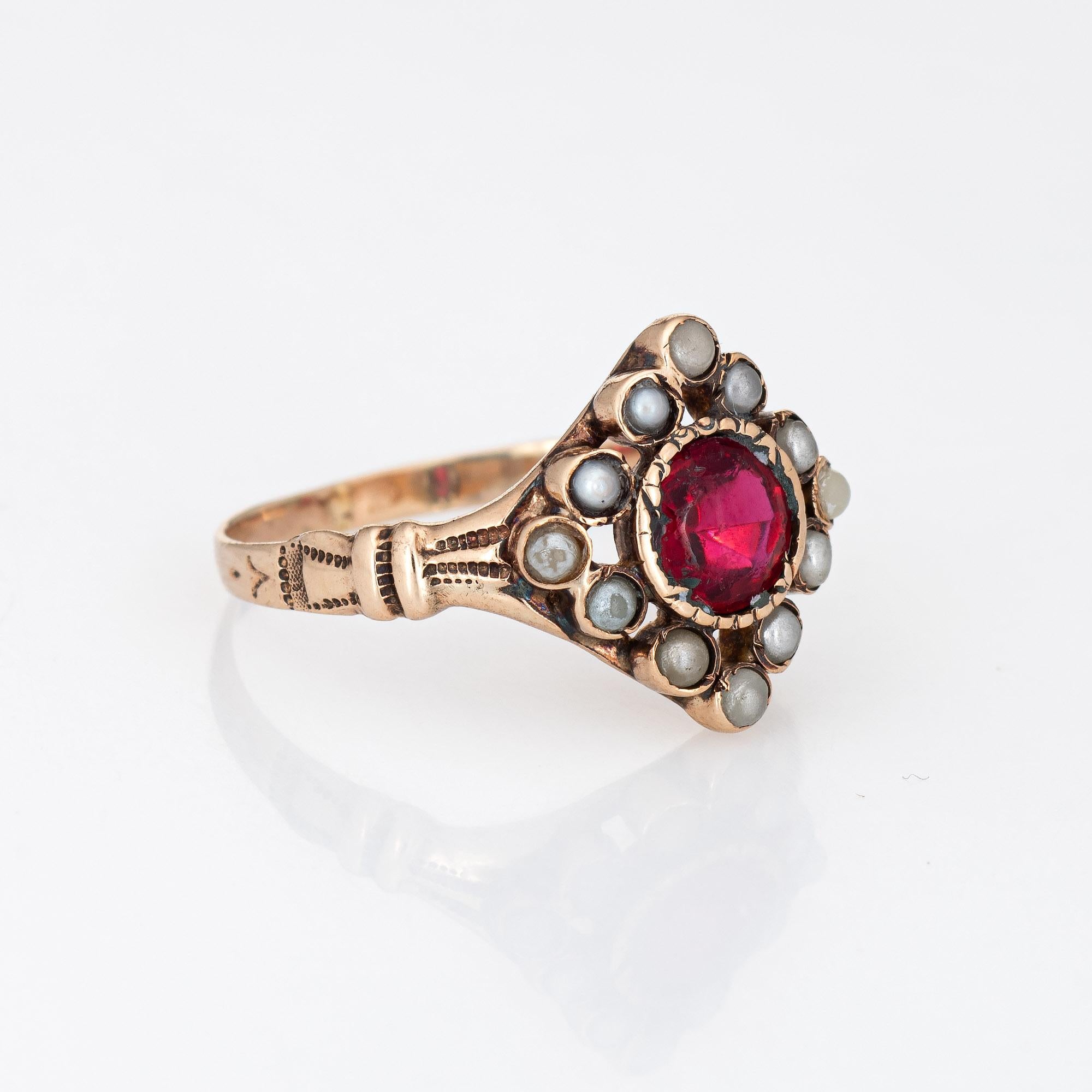 seed pearl ring antique