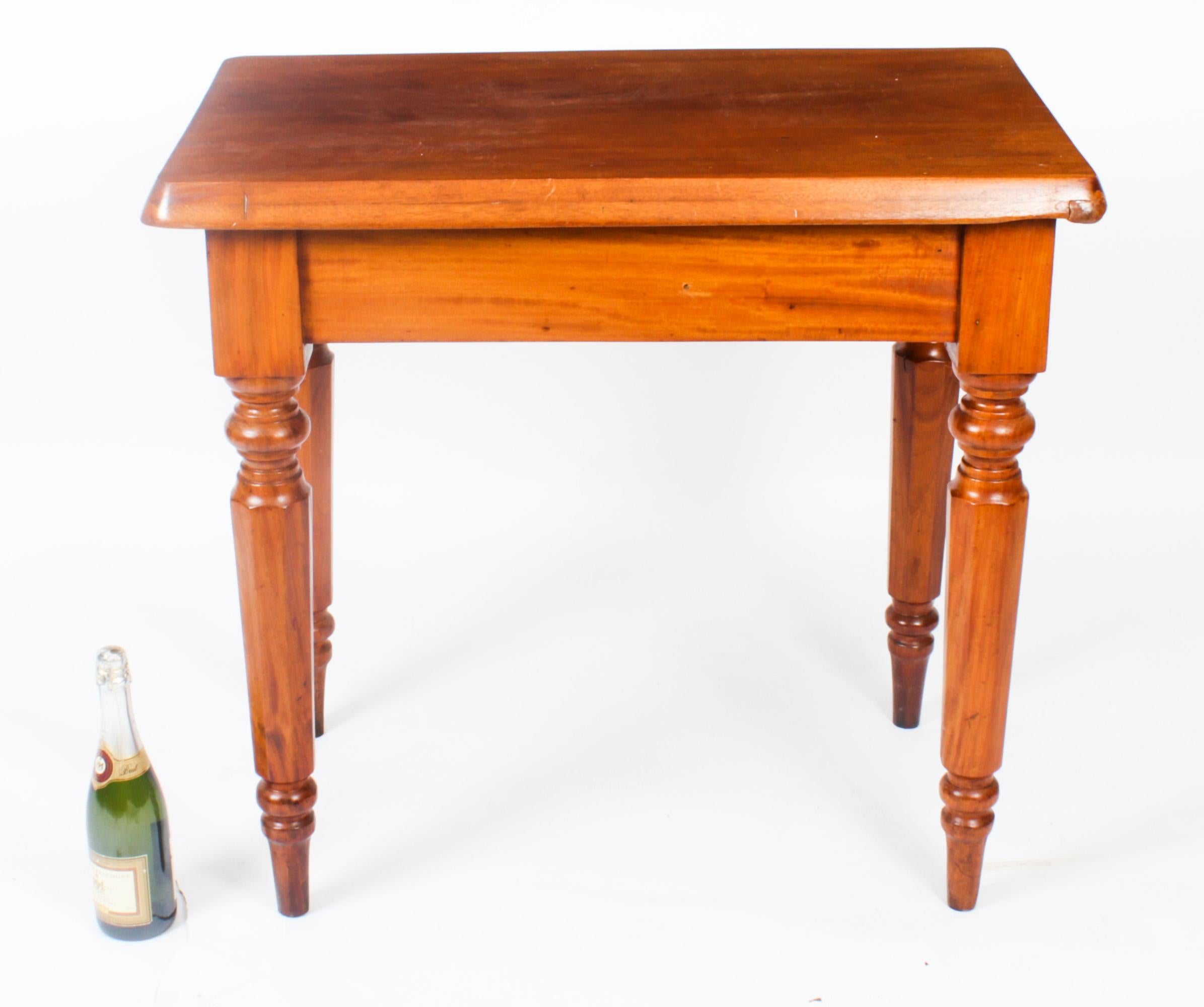 Antique Victorian Side Table Occasional Table 19th Century 3