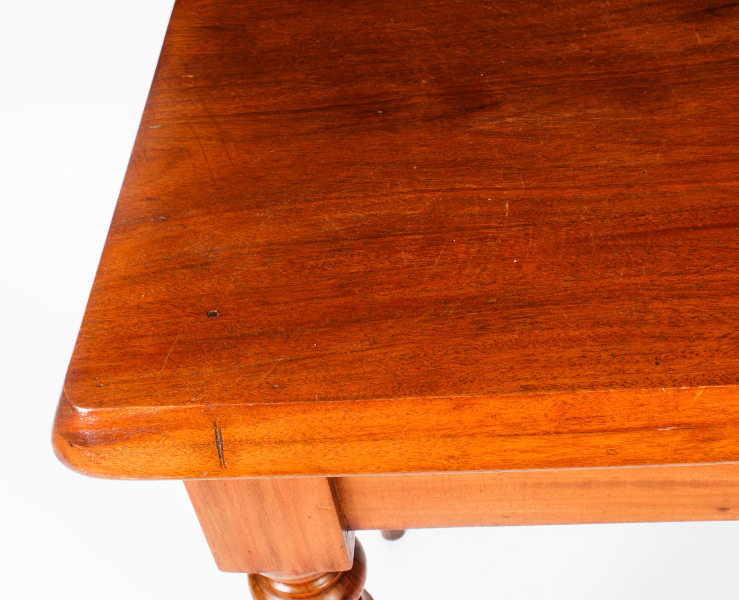 English Antique Victorian Side Table Occasional Table 19th Century